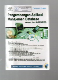Image of Pengembangan Aplikasi Manajemen Database Java 2 (SE/ME/EE)